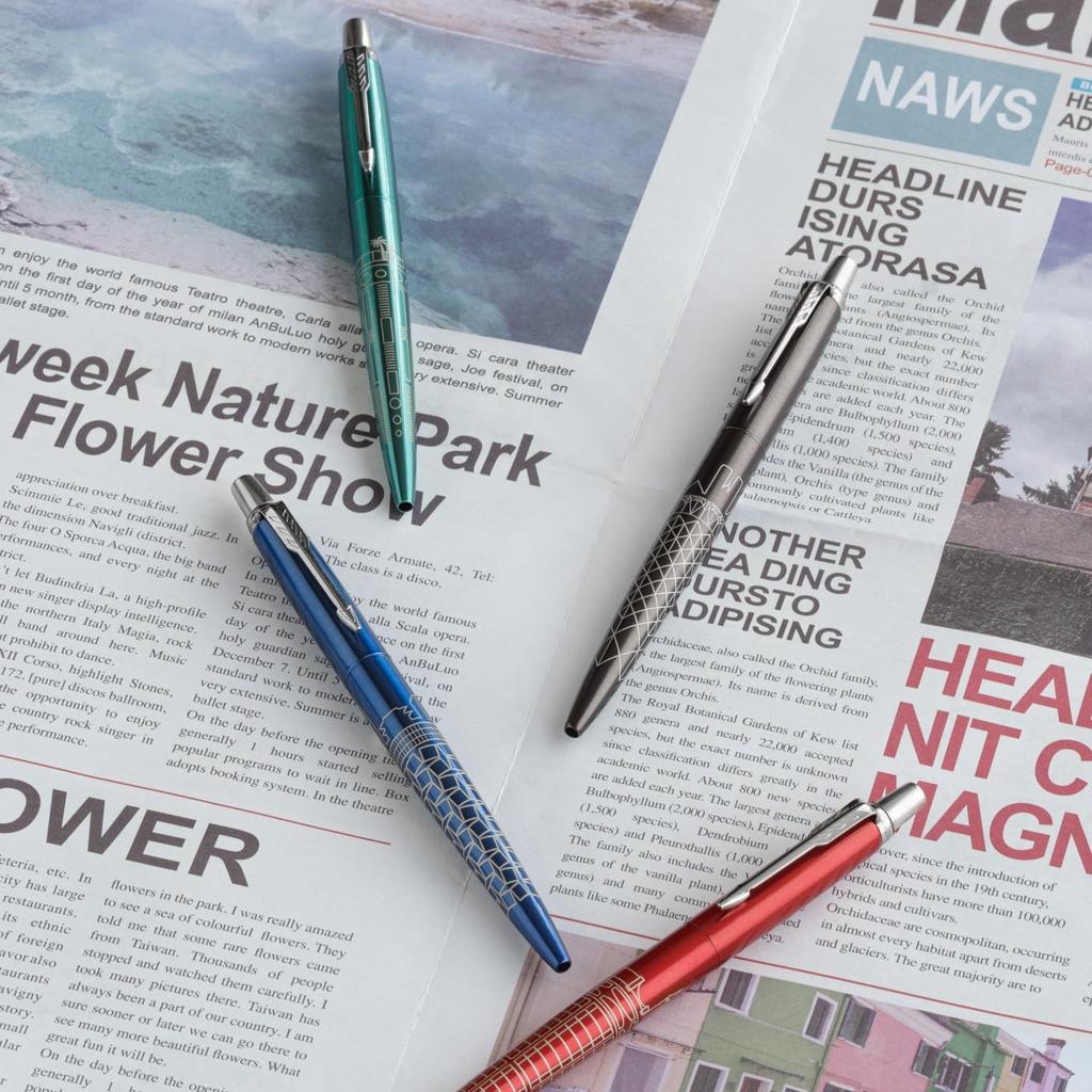 Parker Jotter Красный CT Специальное издание Шариковая ручка Средний Размер Подарок Роскошный 2221608 Ручка, Наконечник, На масляной основе, В коробке, Подарок,