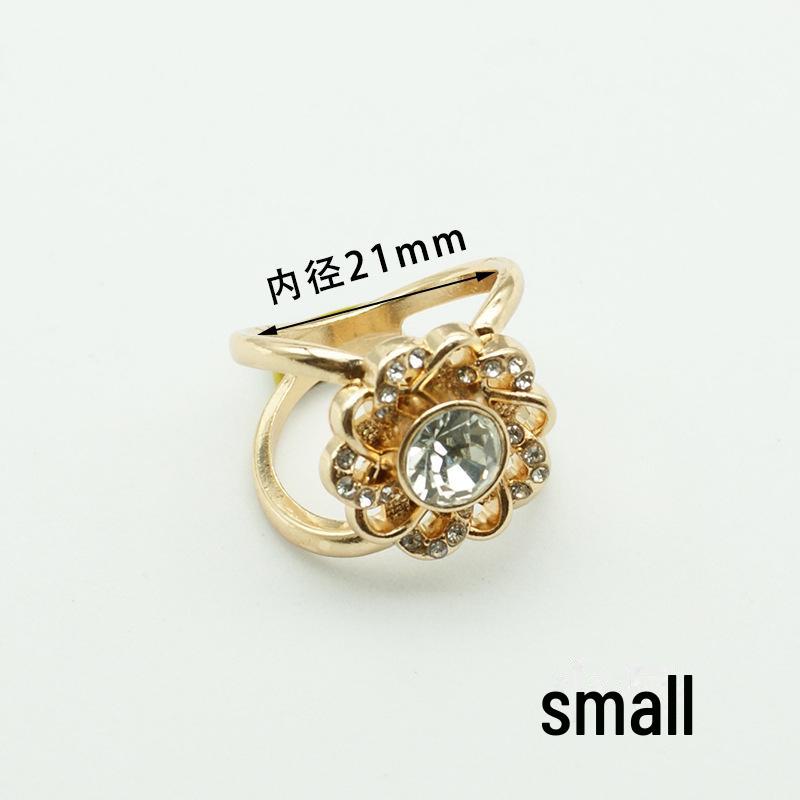 «Шарф и пряжка для пальто из жемчужного шелка — высококачественный корейский аксессуар двойного назначения»