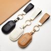 Key Fob Cover for Honda Accord Civic CR-V HR-V Pilot SI EX EX-L | Leather Key Case Shell for Honda with Keychain 2022-2026