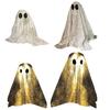 Yousheng Sequin Fabric Ghost Tabletop Decor Halloween Shiny Ghost Figurine for Halloween Bedroom Desktop Home Decor