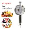 GY-1/2/3 Pointer Fruit Hardness Tester Fruit Penetrometer Oranges Apples Pears Grapes GY-3 Fruit Sclerometer Testing