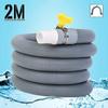 Drain Hose 2M Universal Washing Machine Drain Extension Pipe Durable PP Washer Dryer Drain Hose for Washing Machine Dishwasher