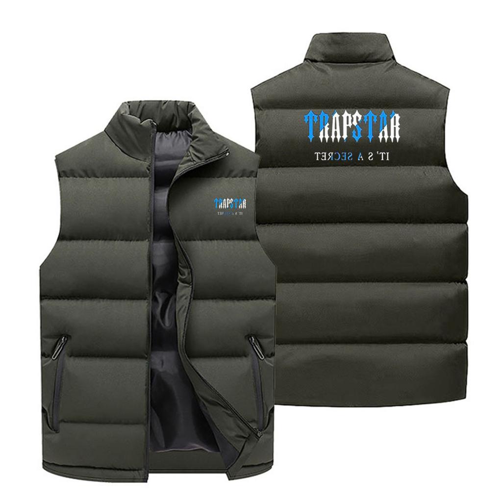 Пуховик в стиле унисекс, хлопковый жилет, повседневная свободная куртка на плечах