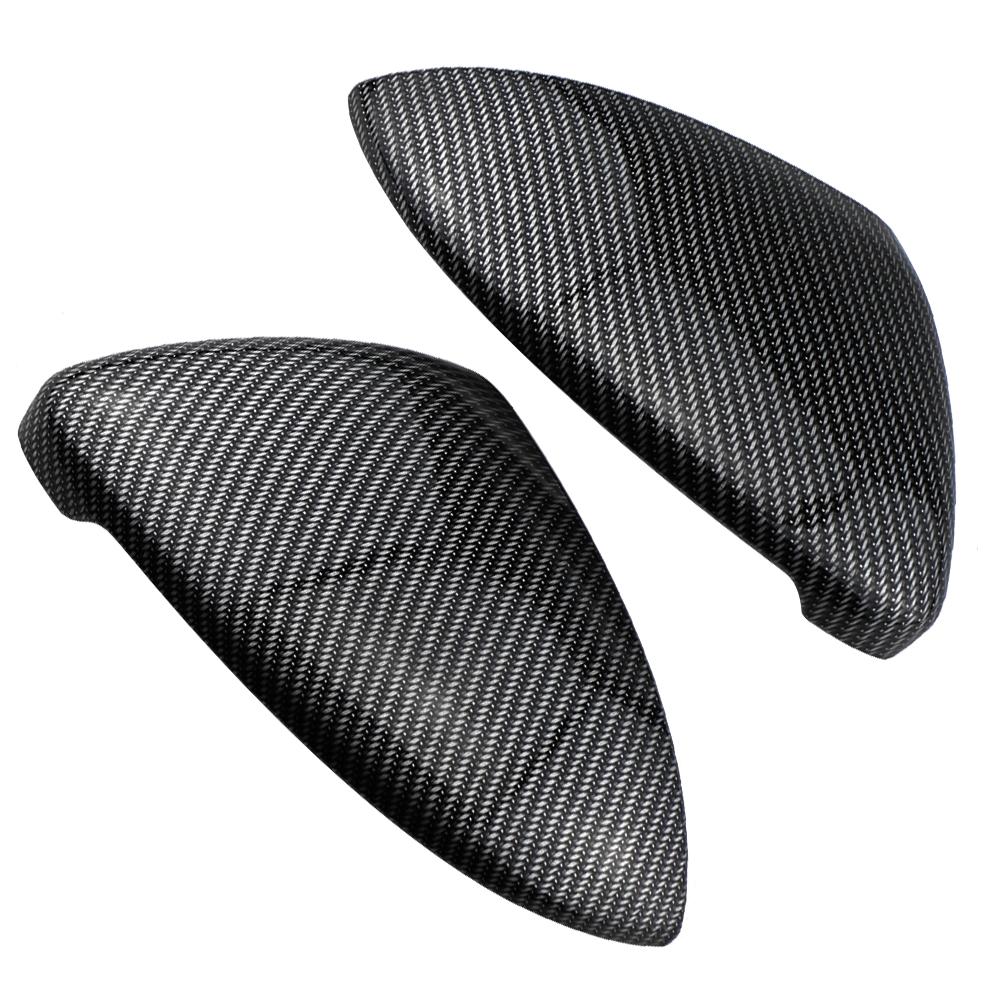 2Pcs Chrome Car Rearview Mirror Cover Trim for Volkswagen VW Golf 7 MK7 7.5 GTI 7 2013 2014 2015 2016 2017 2018 Accessories