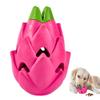 AUSCAT Dog Food Treat Dog Chewing Toy for Medium and Large Stops Early Educational Natural Stress Pitaya Shape Toy, Toy, Ball, Toy, Dogs, Eating, Toy,