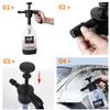 Car Wash Hand-held Foam Watering Can 2L Foam Sprayer Plastic Disinfection Water Bottle Air Pressure Sprayer Car Cleaning Tools