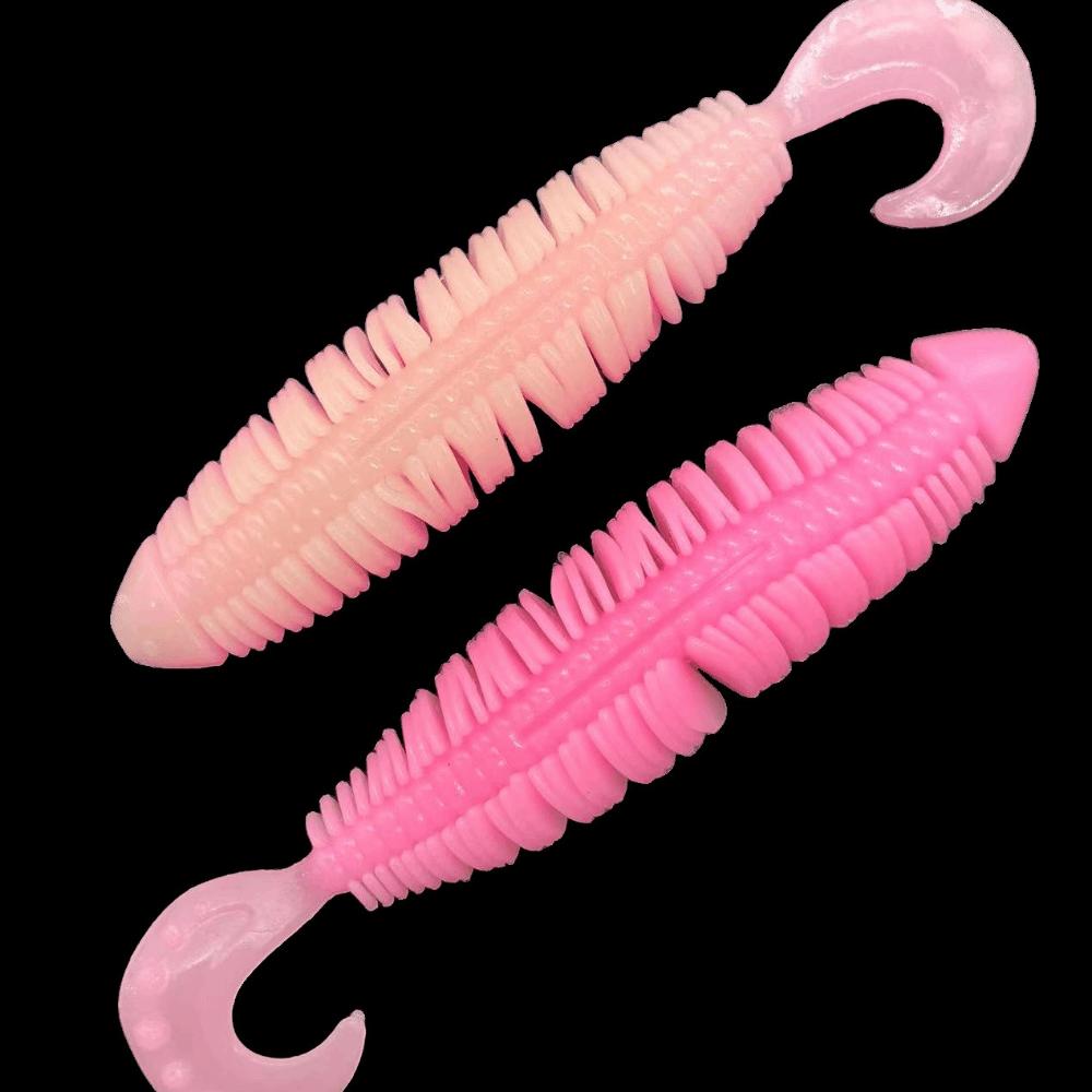 Double Colors Soft Fishing Lures Silicone Material Jig Fishing Lures For Bass Fishing