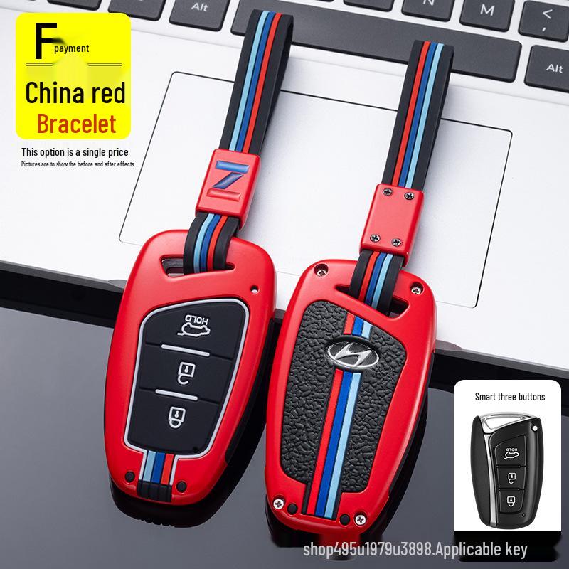 Пользовательский чехол для ключа для Beijing Hyundai Santa Fe & Grand Santa Fe (Модели 2015 года)