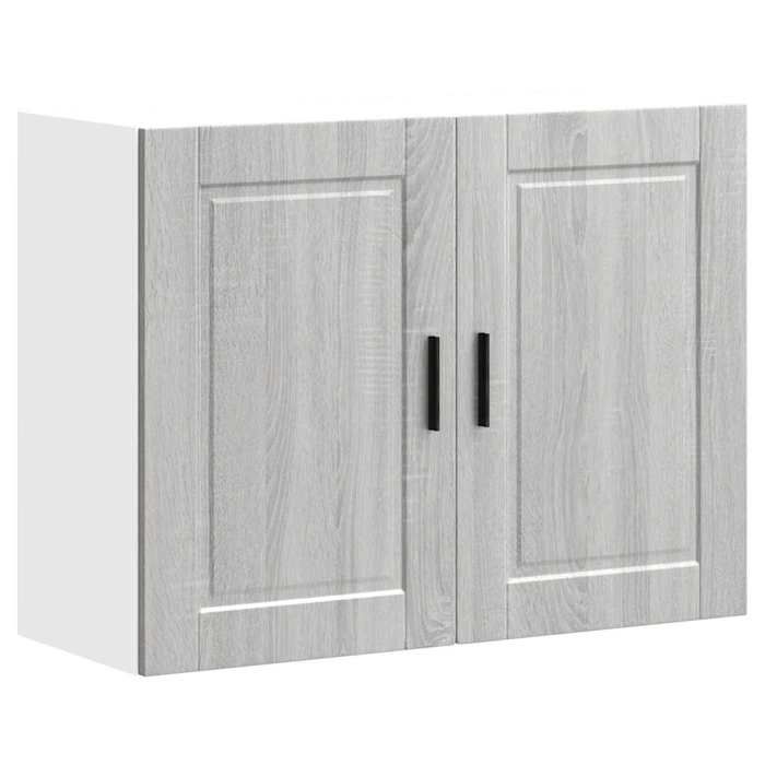 VidaXL Armoire murale de cuisine Porto sonoma gris bois d'ingénierie, meuble mural de cuisine, armoire pour mur de cuisine, 854073