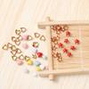 20Pcs 5/6mm Handmade Star Buckles Decor Sewing Accessories Love Buttons Buckles Doll Clothing