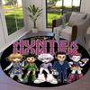 Hunter X Hunter Round Area Rug Carpet Rug For Living Room Bedroom Sofa Playroom Decor Nonslip Floor Mat