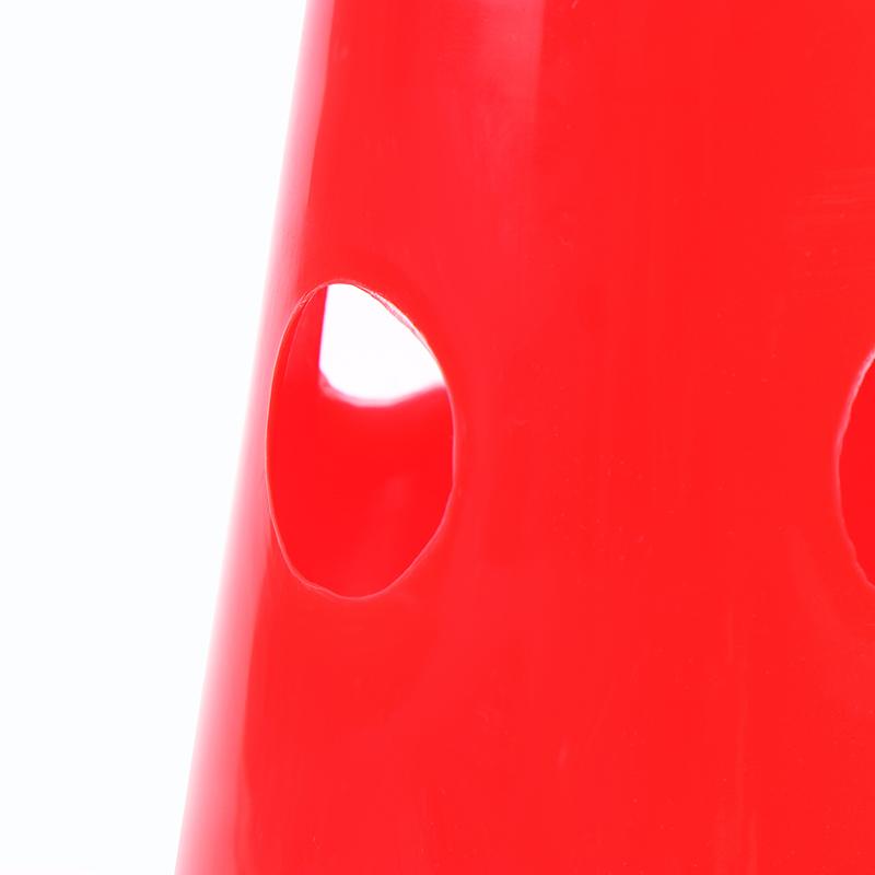 5 шт. 32 см Барьерные Футбольные Дорожные Плоские Тренировочные Конусы Перфорированные Знаки Препятствия Дорожные Конусы Футбольные Баскетбольные Тренировочные Принадлежности