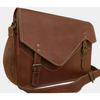 New Men's Real Leather Vintage Unique Design Laptop Messenger Handmade Briefcase Bag