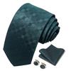 Рубашка, деловой галстук, свадебный галстук, мужской галстук, комплект из трех предметов