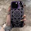 Retro Totem Pattern Phone Case for Apple iPhone 12 to 17, Cross-Generation Creative Design