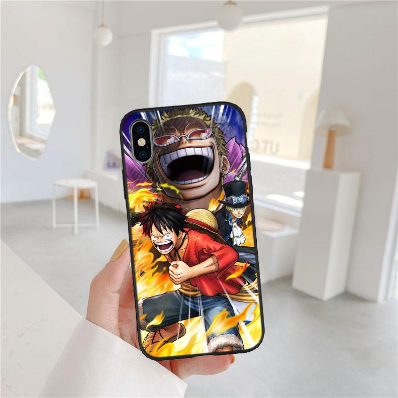 Anime One Piece Soft Shell Phone Case for Xiaomi Poco C40 C50 C51 C55 C65 C71 C75 F3 F5 F6 F7 M2 M3 Pro Ultra