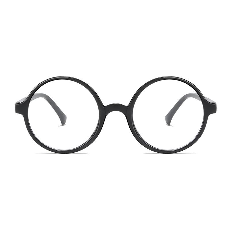 Новые модные детские очки с плоской зеркальной оправой для мальчиков и девочек, милые круглые корейские декоративные фотоочки для детей