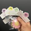 100Pcs/Lot Foldable Packaging Paper Cards Colorful Flowers Cards For Handmade Jewelry Retail Hang Tag Flowers Display Cardboard