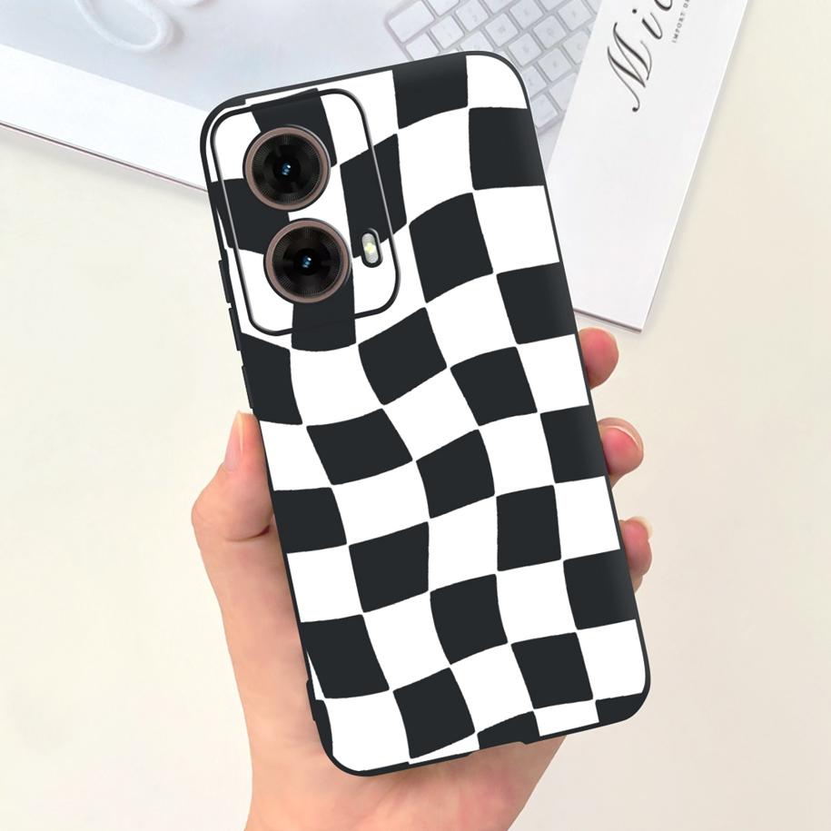 Для Motorola Moto G85 5G Чехол Милые Девочки-Астронавты Мягкий Силиконовый ТПУ Чехол для Телефона Для Moto G85 2024 Funda G 85 MotoG85 Матовый Чехол