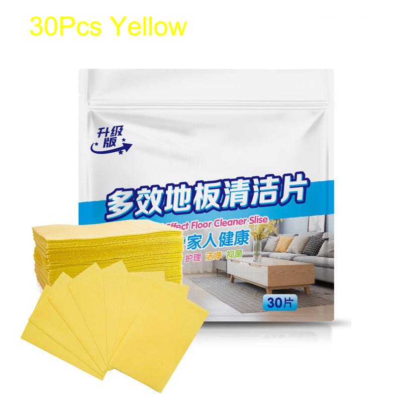 30 шт. Многоцелевые дезинфицирующие салфетки для уборки пола, Ароматный запах - Легкая уборка для плиточных и деревянных полов