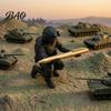 Стойка для канцелярских принадлежностей "Военная фигурка" 3D-печатный солдатик Держатель для ручек и карандашей Подставка для стола, Набор для сборки сцены варгейма Стенд для демонстрации, Креативный держатель,