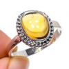 Natural Citrine Gemstone Handmade 925 Solid Sterling Silver Gift Ring S.9 Z7c69