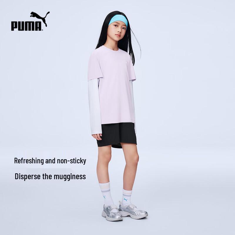 PUMA 2026 Spring Collection Girls' Short Sleeve Set