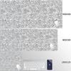 Strata Liquid White Игровой коврик для мыши Настольные гаджеты Коврик для мыши Офисные принадлежности Коврик для мыши Ковер для мыши Компьютерный коврик Игровой сетап