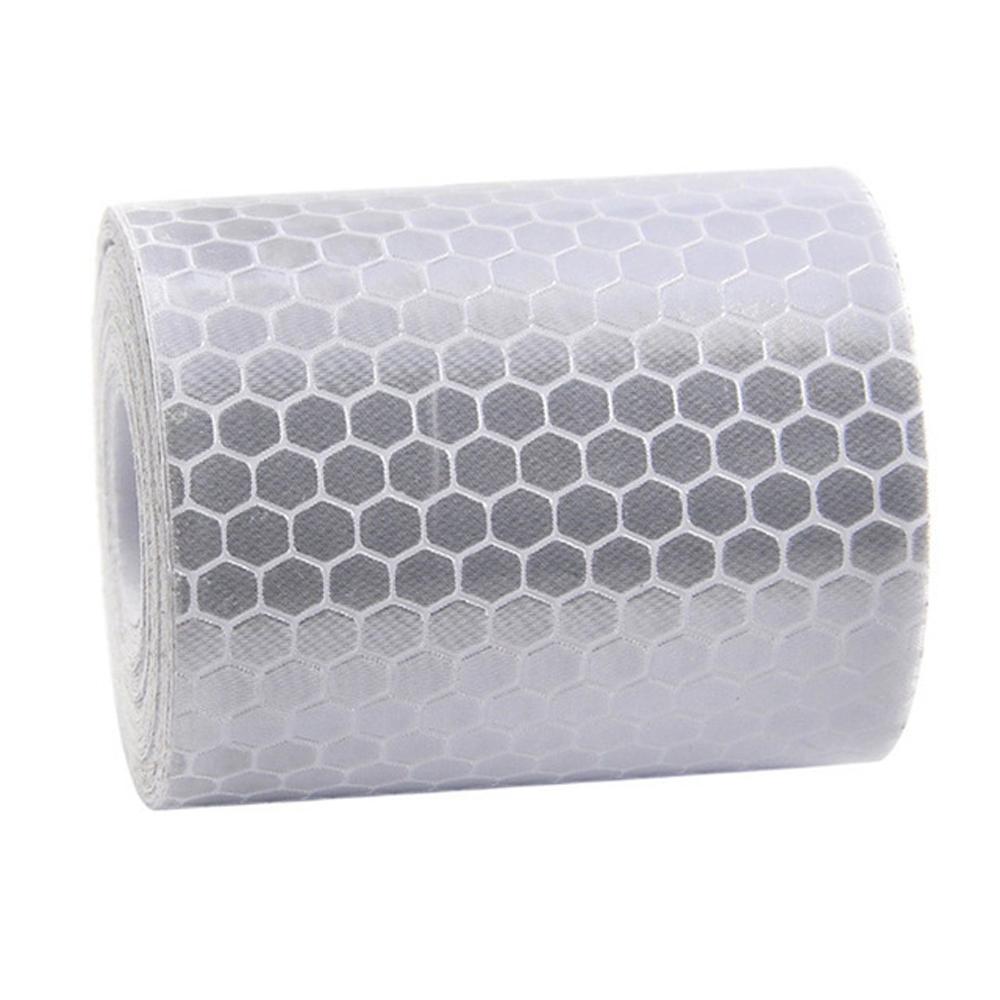 Sticker 5*100cm Safety Warning Tape Self Adhesive Reflective Strip Sticker Motorcycle Film
