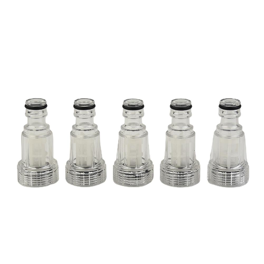 5pcs Water Filter Car Clean Machine High Pressure Connection Practical