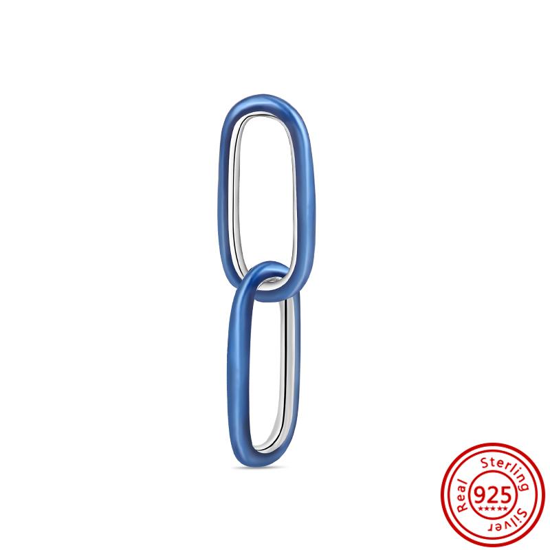 ME Series Стерлингового Серебра 925 Очарование Слово Любви Ссылка Круглый Разъем Пламя Медаль Мини-Висячий Браслет Fit Me Женские Ювелирные Изделия