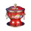 Эмалированный медный горячий горшок Chuyi Qi