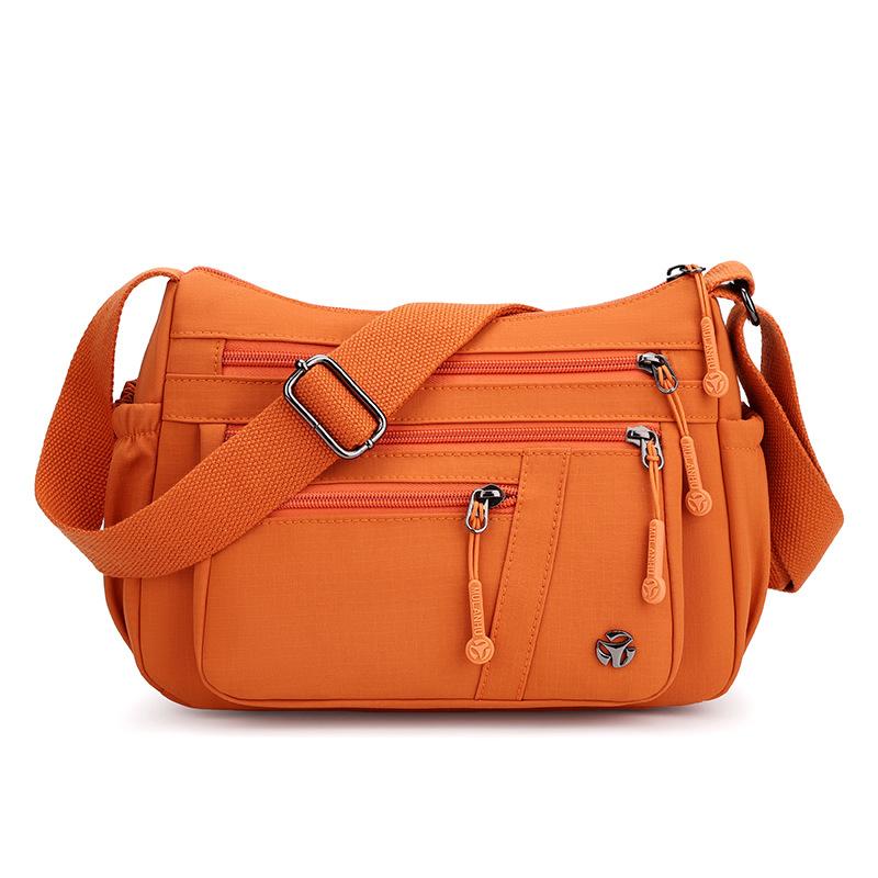 Женская маленькая квадратная сумка, большая вместительная сумка через плечо, сумка для мам среднего возраста, дорожная нейлоновая сумка через плечо