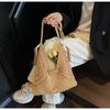 Straw Bag Hand-woven Large Capacity Fashion Versatile Woven Bag Seaside Vacation Beach Bag