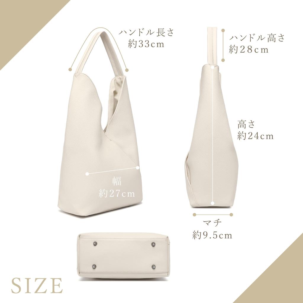 Guccio Leather Tote Leather Cowhide Elegant Square For Both Work and Casual Italy Bag, V-Line, Leather, One-Shoulder Bag, Design, Use, Women's