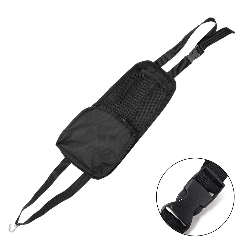 Подвесная сумка для автомобильных сидений Многофункциональная сумка для хранения вещей из ткани Оксфорд с фиксированными крючками Универсальный автомобильный мешок для мусора