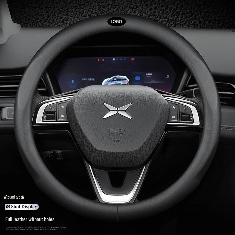 Чехол на руль из натуральной кожи для 2022 Xiaopeng P7/P5/G3i