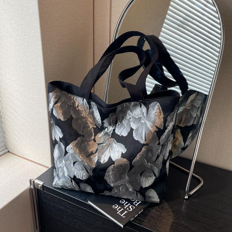 Принтованная сумка-тоут женская новая модная большой вместимости для поездок на работу на плечо высококлассная сумка подмышку