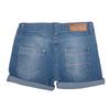 Джинсовые шорты с розовой надписью Child CHEVIGNON