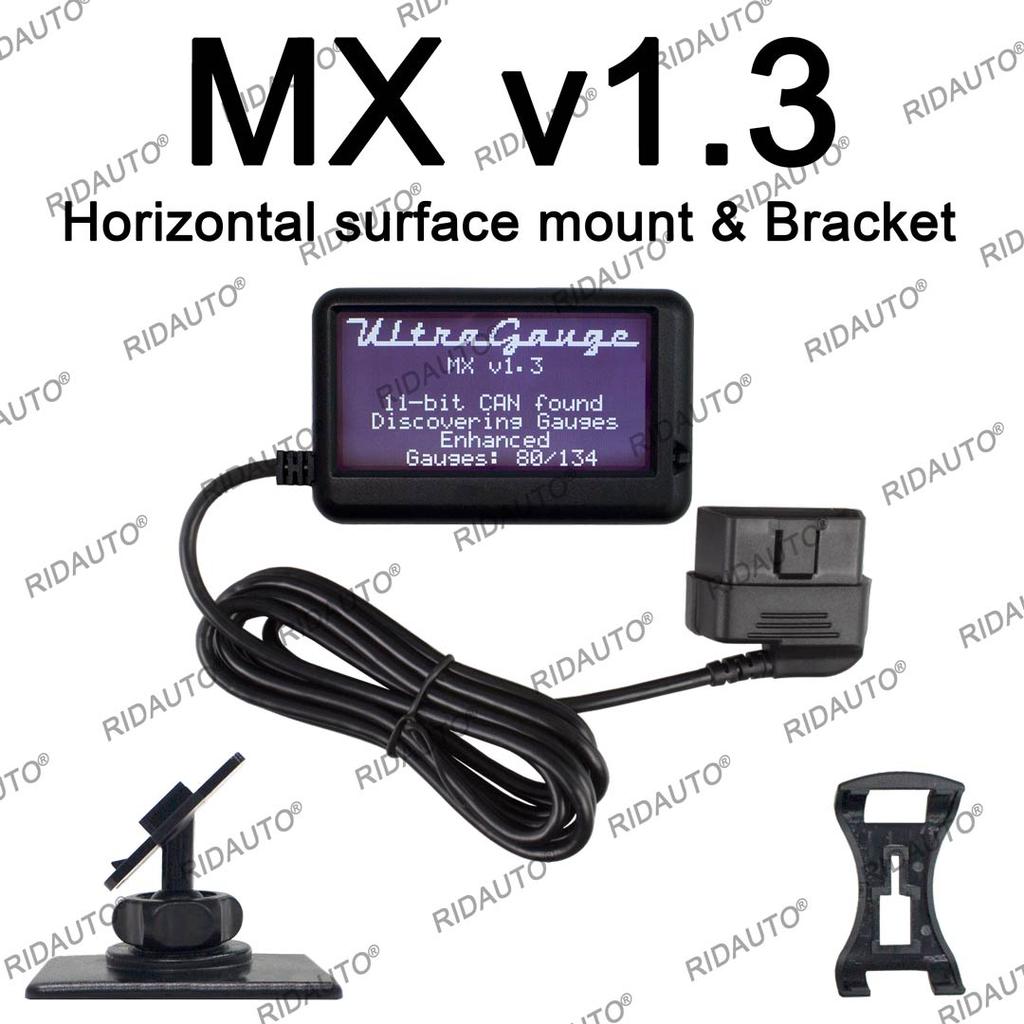 UltraGauge MX V1.3 Автомобильный OBD сканер Автомобильный OBD2 Чтение ожидающих кодов неисправностей Сканирующий инструмент Читатель Ultra Gauges Калькулятор пробега