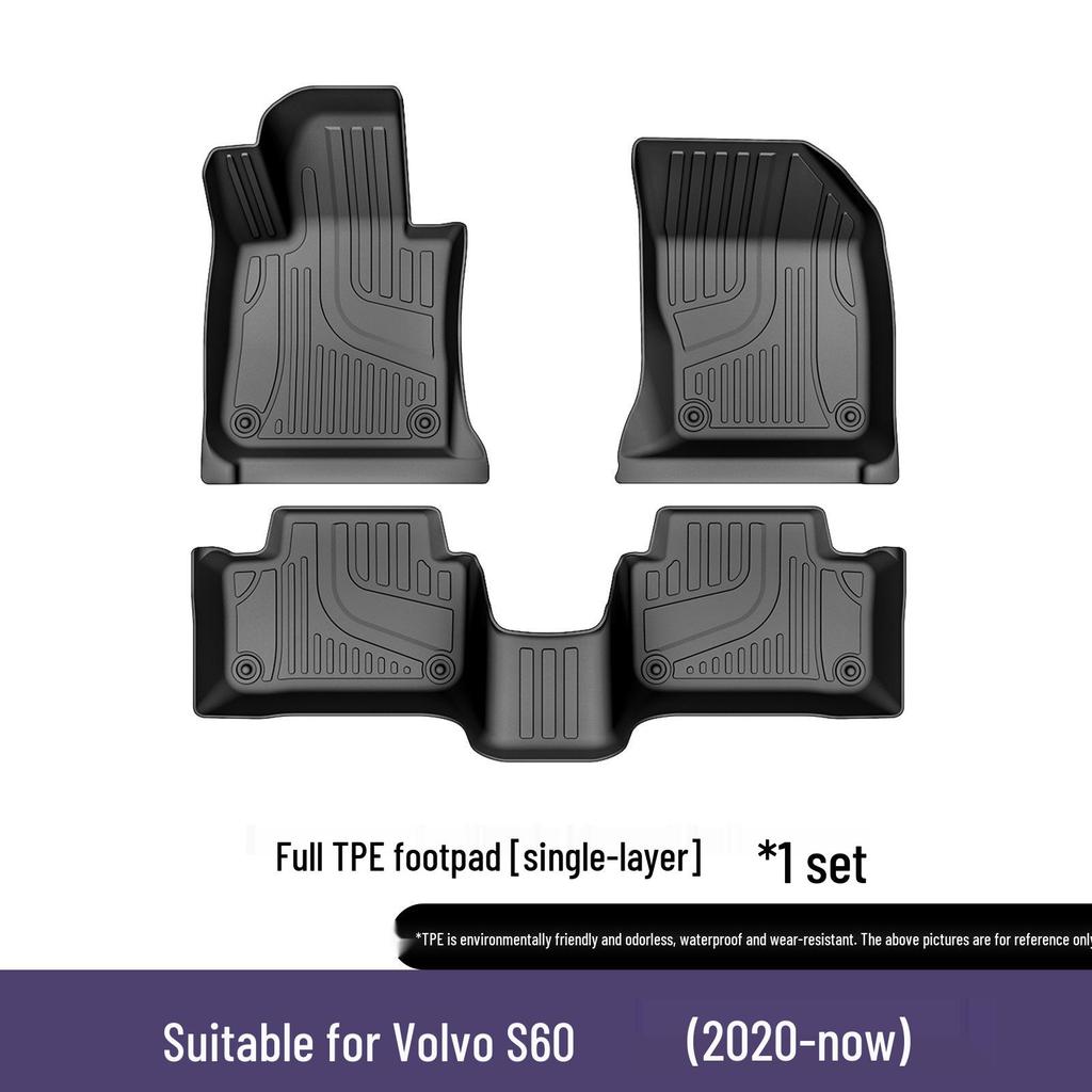Volvo S60 Eco-friendly TPE 3D All-Weather Floor Mats