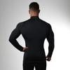Muscleguys Компрессионные Спортивные Поло с Длинным Рукавом для Мужчин, Футболки для Фитнеса и Бега, Футболки с Принтом Гантелей, Облегающая Одежда для Джоггинга и Тренажерного Зала, Одежда для Мышц
