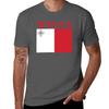 Malta Tshirt Basic Simple Casual Short Sleeve Tee