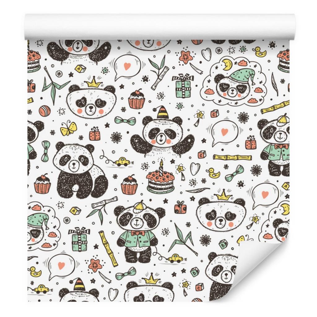 Panda wallpaper for living room and bedroom 50x1000