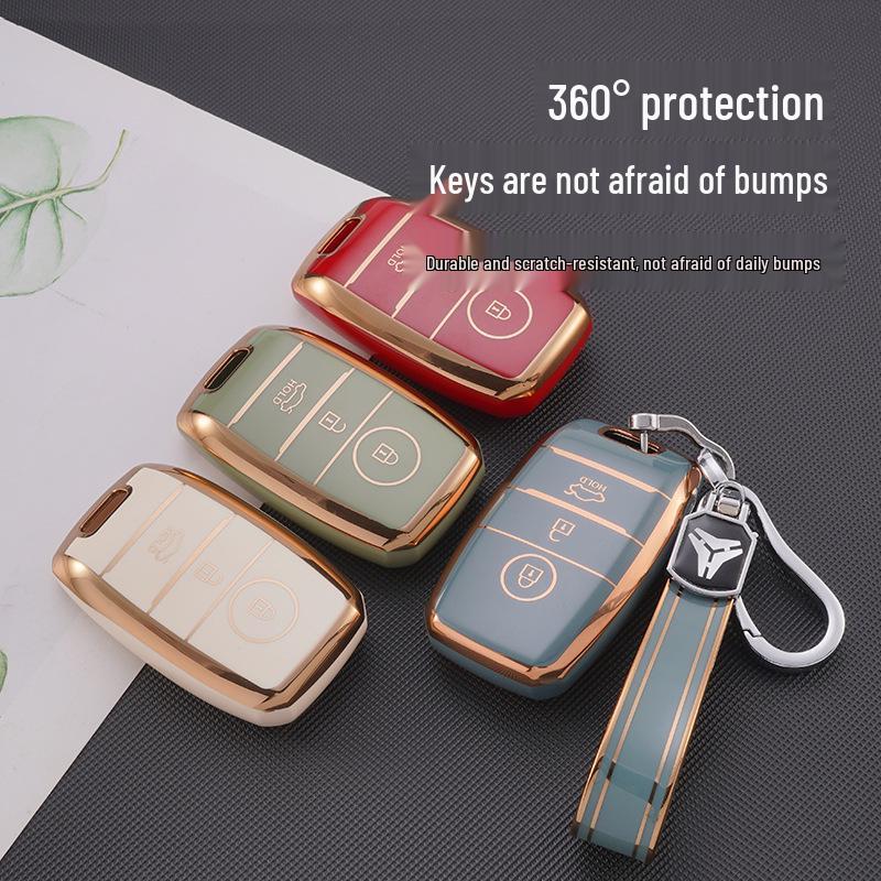 Чехол для ключа Kia для K2, Sportage, K3, Pegas, K4, K5, Yipao, KX3/KX5 и KX Cross - Унисекс корпус ключа