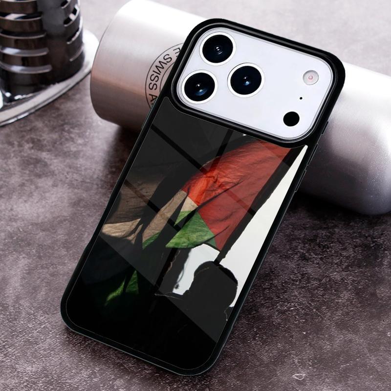 Бесплатный чехол для телефона с флагом Палестины для iPhone 17 16 15 Pro Max Air 14 13 12 11 Plus Ударопрочный чехол