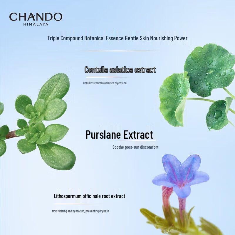 CHANDO Skin-Friendly Portable Sunscreen Lotion Set