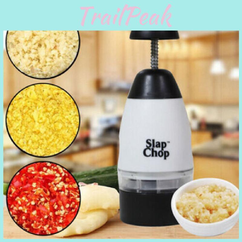 Многофункциональная овощерезка Slap Chop и чеснокочистка с эргономичным дизайном