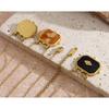 YACHAN Vintage Luxury Acrylic Charms Pendant Necklaces for Women Gold Plated Trendy Y2K Jewelry Waterproof