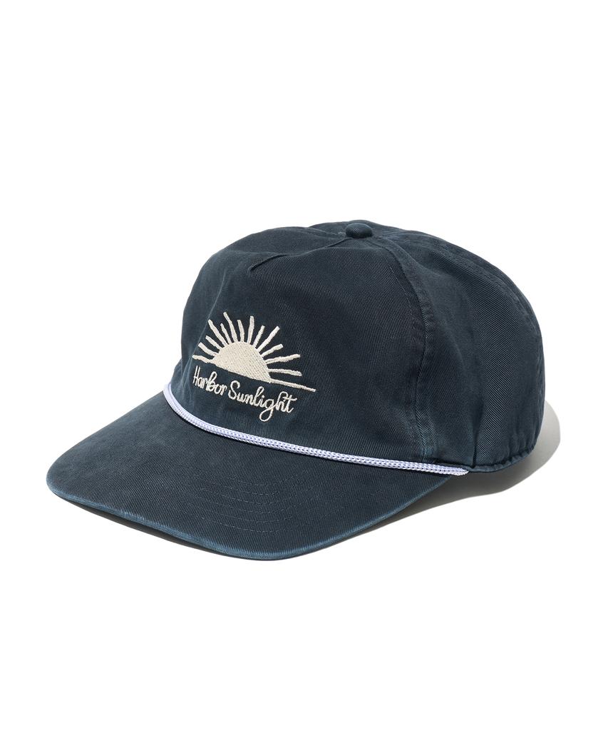 Кепка-восьмиклинка PARTIMENTO Vtg Washed Sunlight Rope Ball Cap Темно-синяя